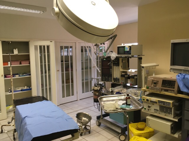 The main operating room at Kalene Hospital.